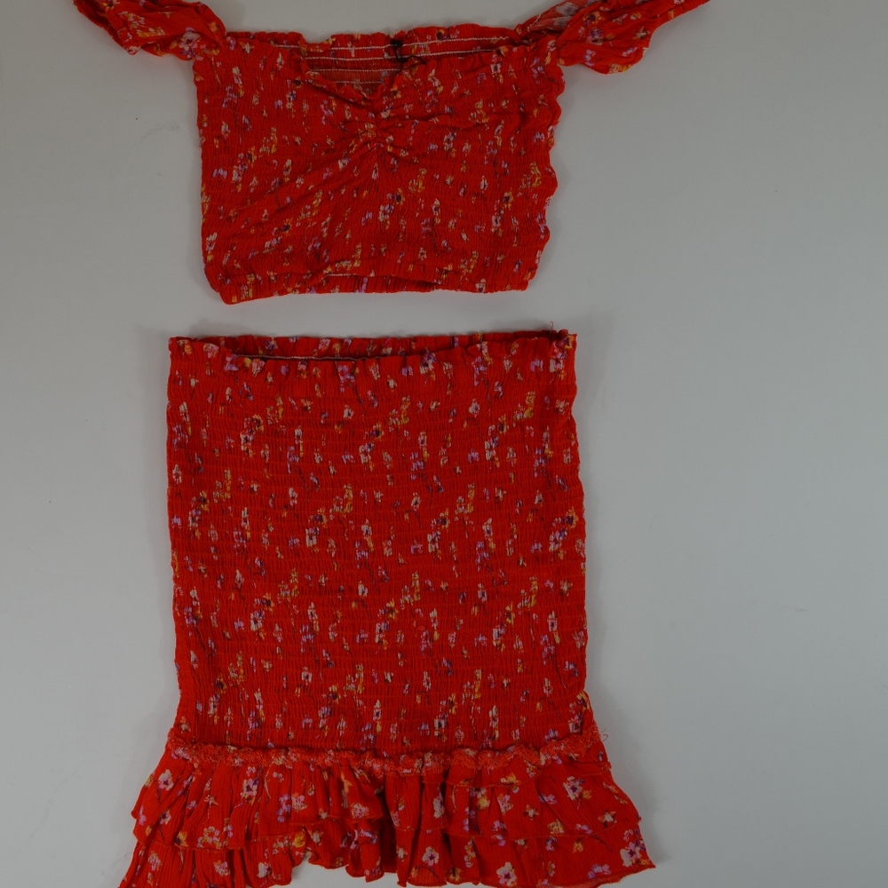 Cute Summery Red Set from Planet Blue